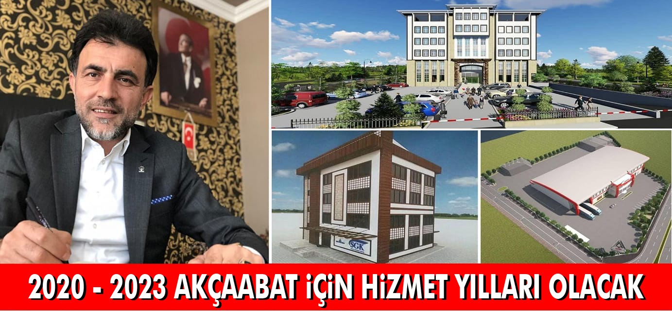 ALTINTEPE:2020-2023 AKÇAABAT İÇİN HİZMET YILLARI OLACAK