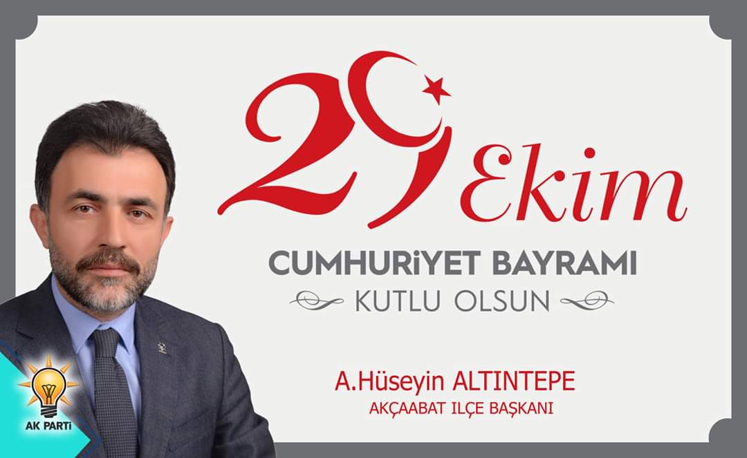 ALTINTEPE'DEN CUMHURYET BAYRAMI MESAJI