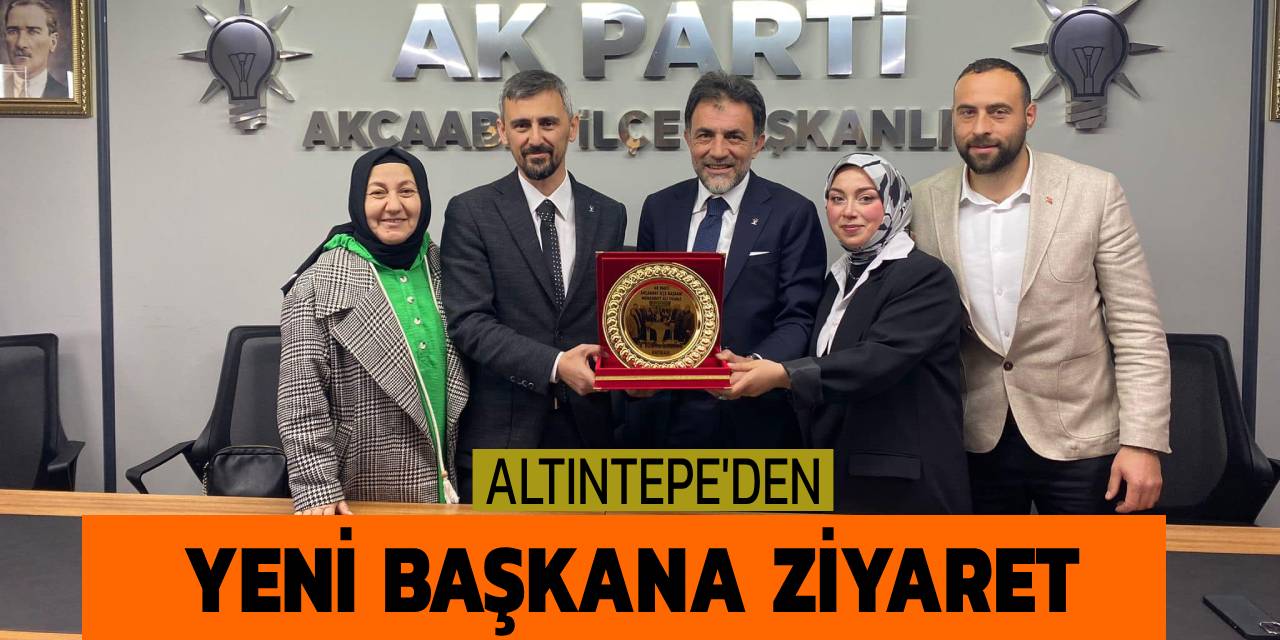 Altıntepe’den Yeni Başkana Ziyaret