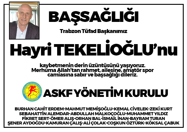 ASK'DEN BASALII MESAJI
