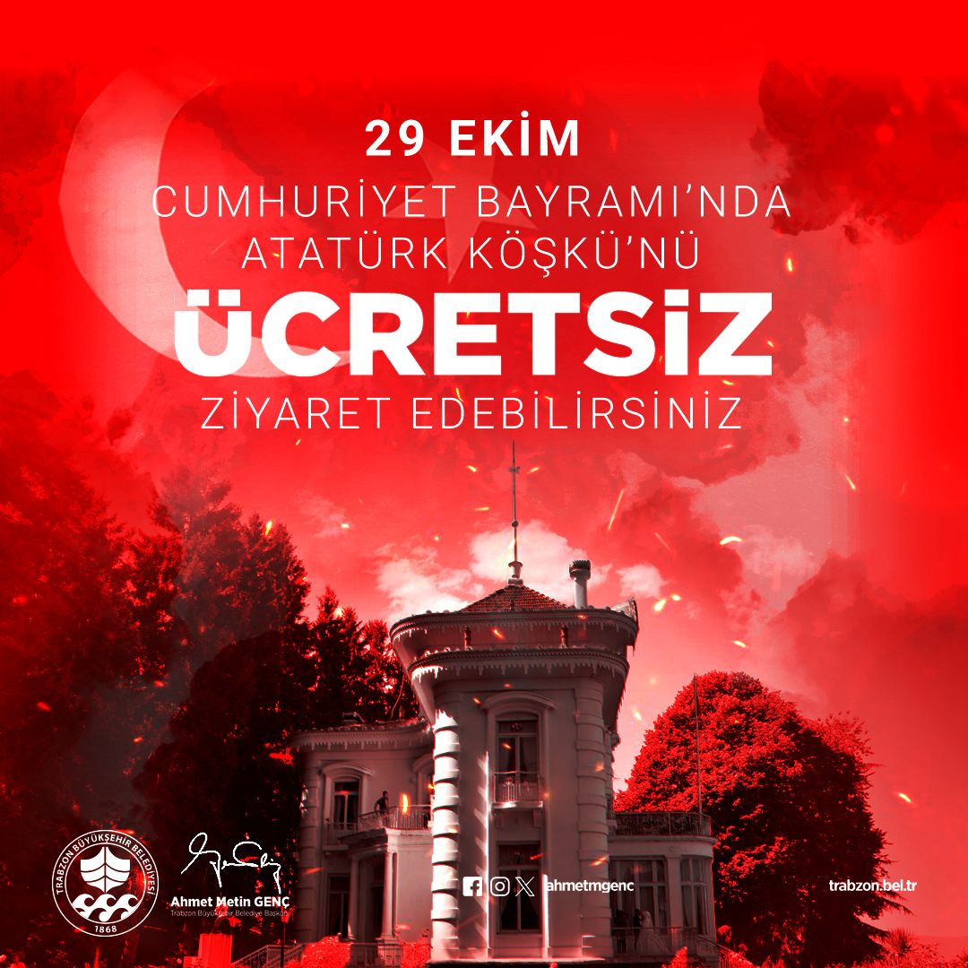 ATAT�RK K��K� CUMHUR�YET BAYRAMI�NDA �CRETS�Z Z�YARETE A�ILACAK
