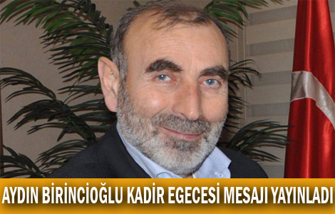 AYDIN BRNCOLU MESAJ YAYINLADI