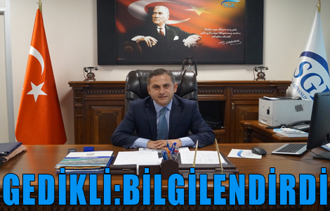 Aydn Gedikli Basn Bilgilendirdi


