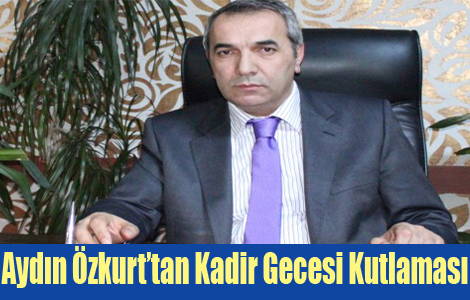 AYDIN ZKURT'TAN KUTLAMA MESAJI