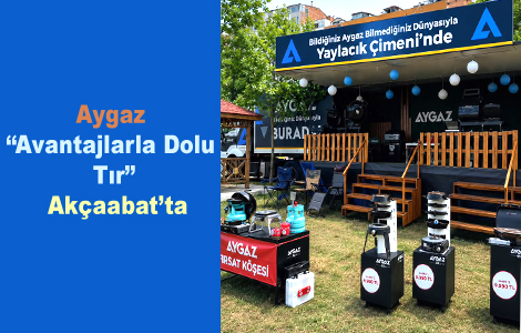Aygaz “Avantajlarla Dolu Tır” Akçaabat’ta