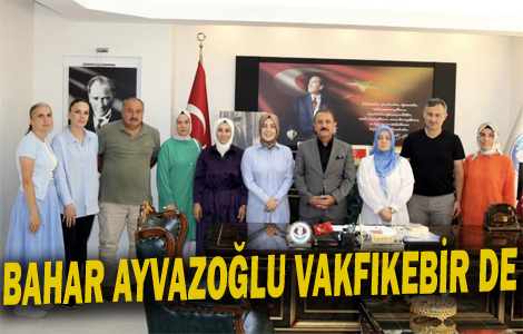 BAHAR AYVAZOĞLU SAHAYA İNDİ