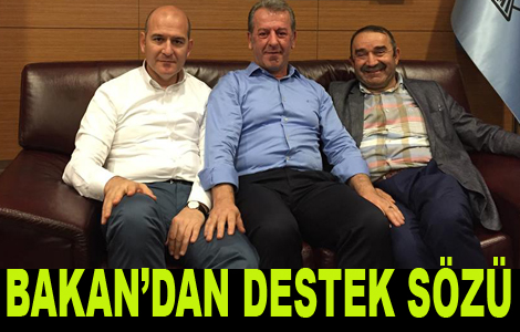 Bakan'dan Buluta Destek Sz
