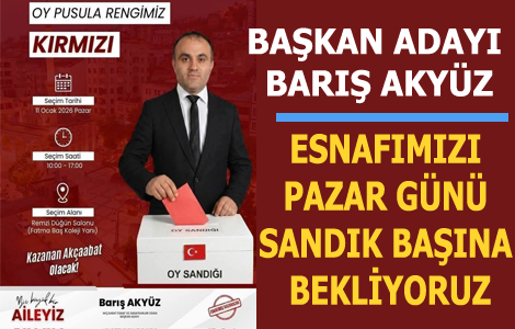 BARI� AKY�Z'DEN DAVET