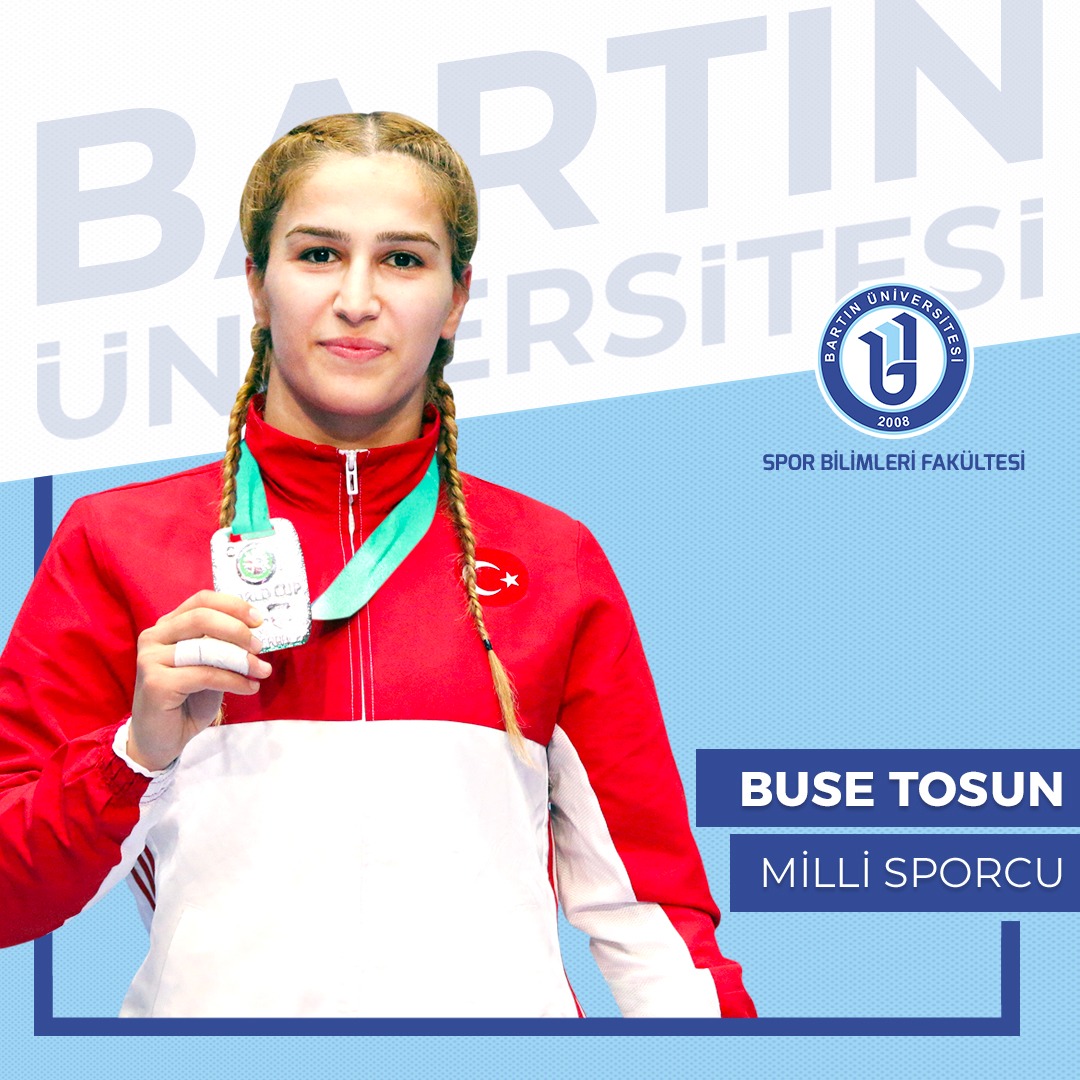 Bartn niversitesi mezunu milli sporcu Buse Tosun, Dnya ikincisi oldu

