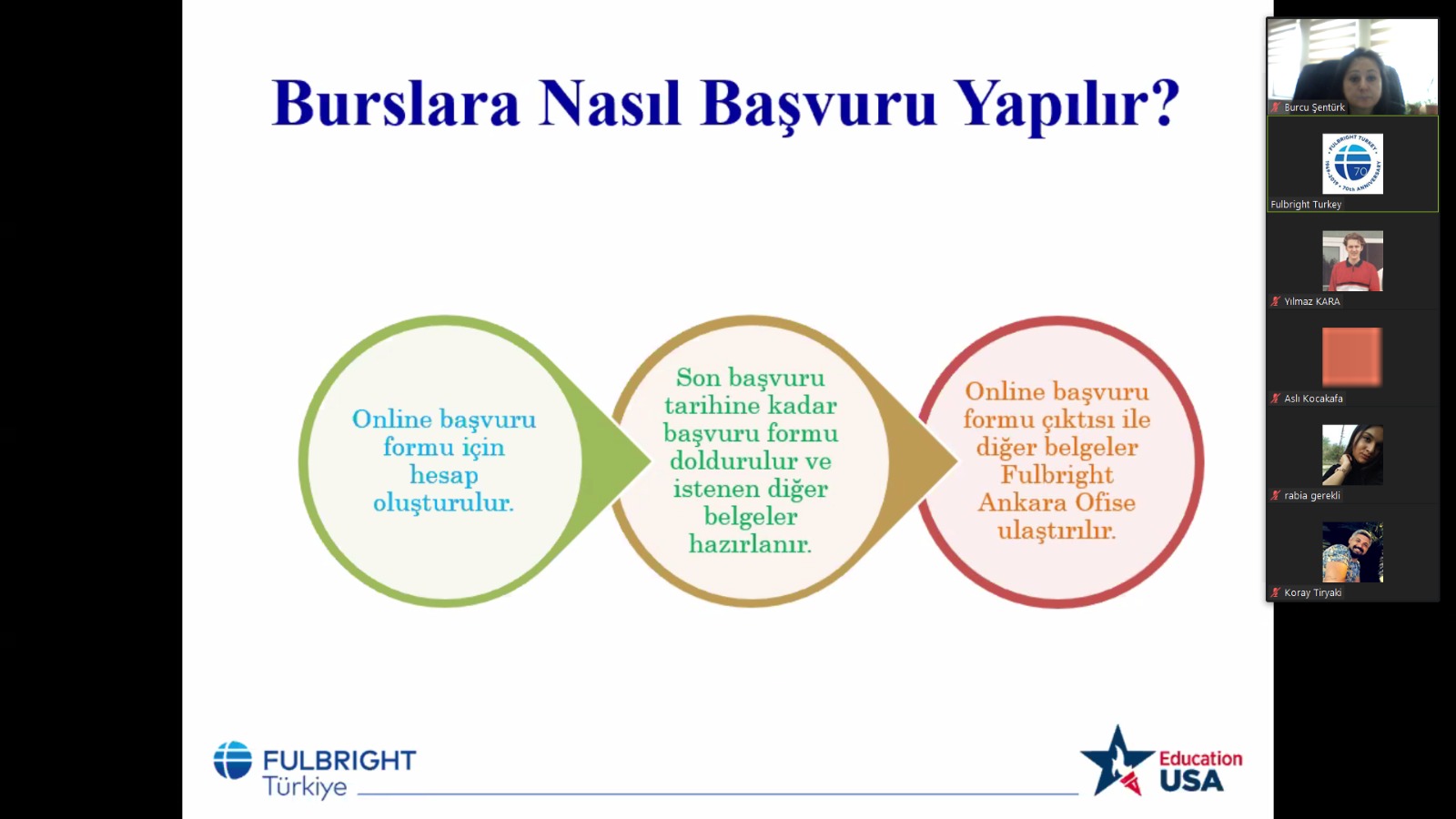 Bartn niversitesinde Fulbright burslar semineri verildi

