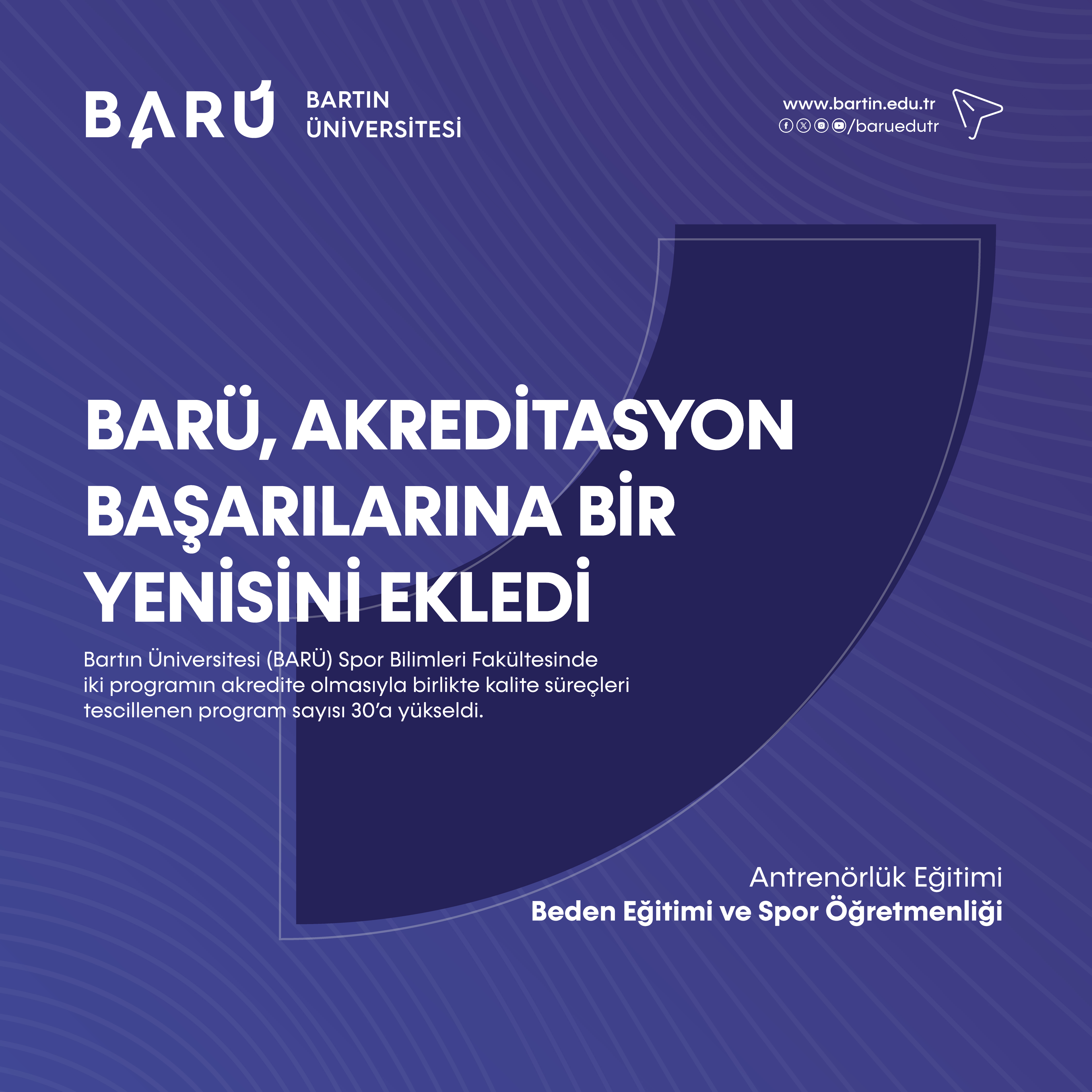 BARÜ, akreditasyon başarılarına bir yenisini ekledi