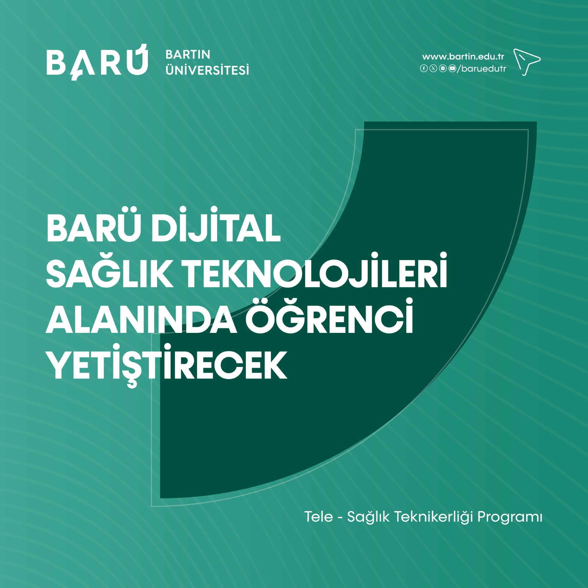 BARÜ dijital sağlık teknolojileri alanında öğrenci yetiştirecek