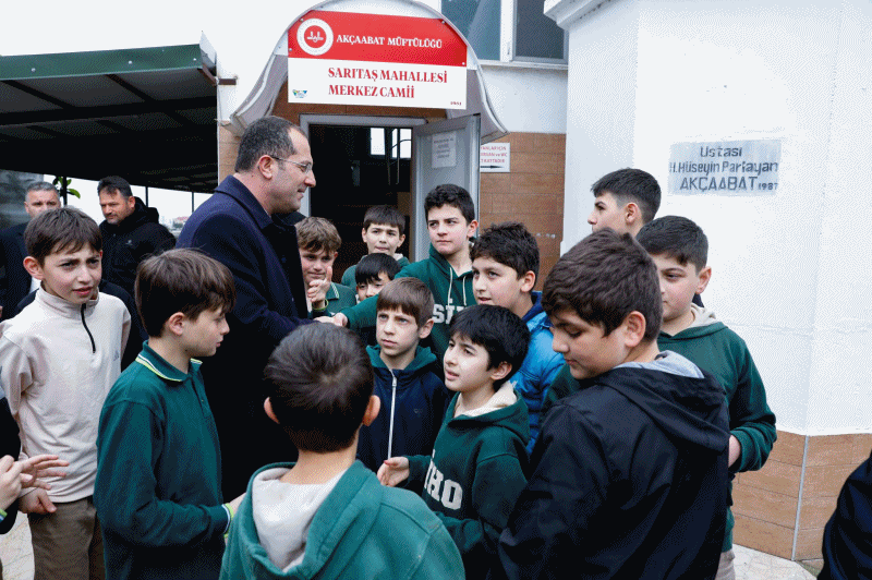 Ba�kan Ekim G�nd�z Sar�ta��ta, Ak�am Osmanbaba�da Vatanda�larla Bulu�tu