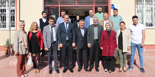 BAŞKAN EKİM, OKULLARI ZİYARET ETTİ