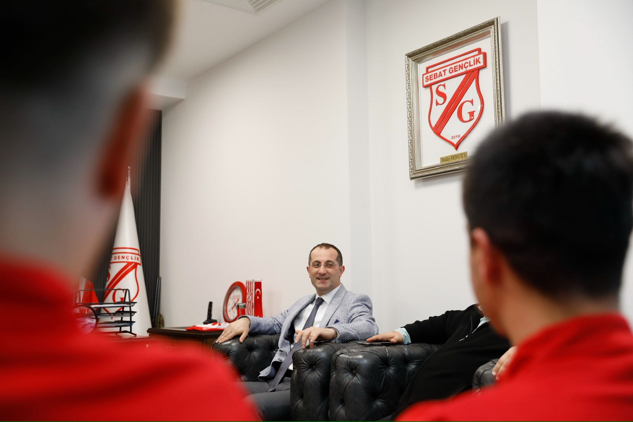 BA�KAN EK�M�DEN AMASYASPOR MA�I �NCES� SEBAT GEN�L�KSPOR�A MORAL Z�YARET�