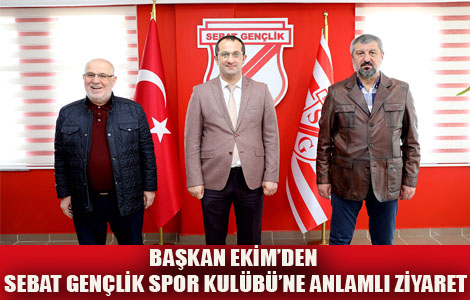 BAKAN EKMDEN SEBAT GENLK SPOR KULBܒNE ANLAMLI ZYARET
