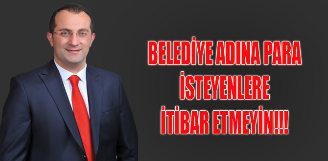 BAKAN EKM'DEN UYARI
