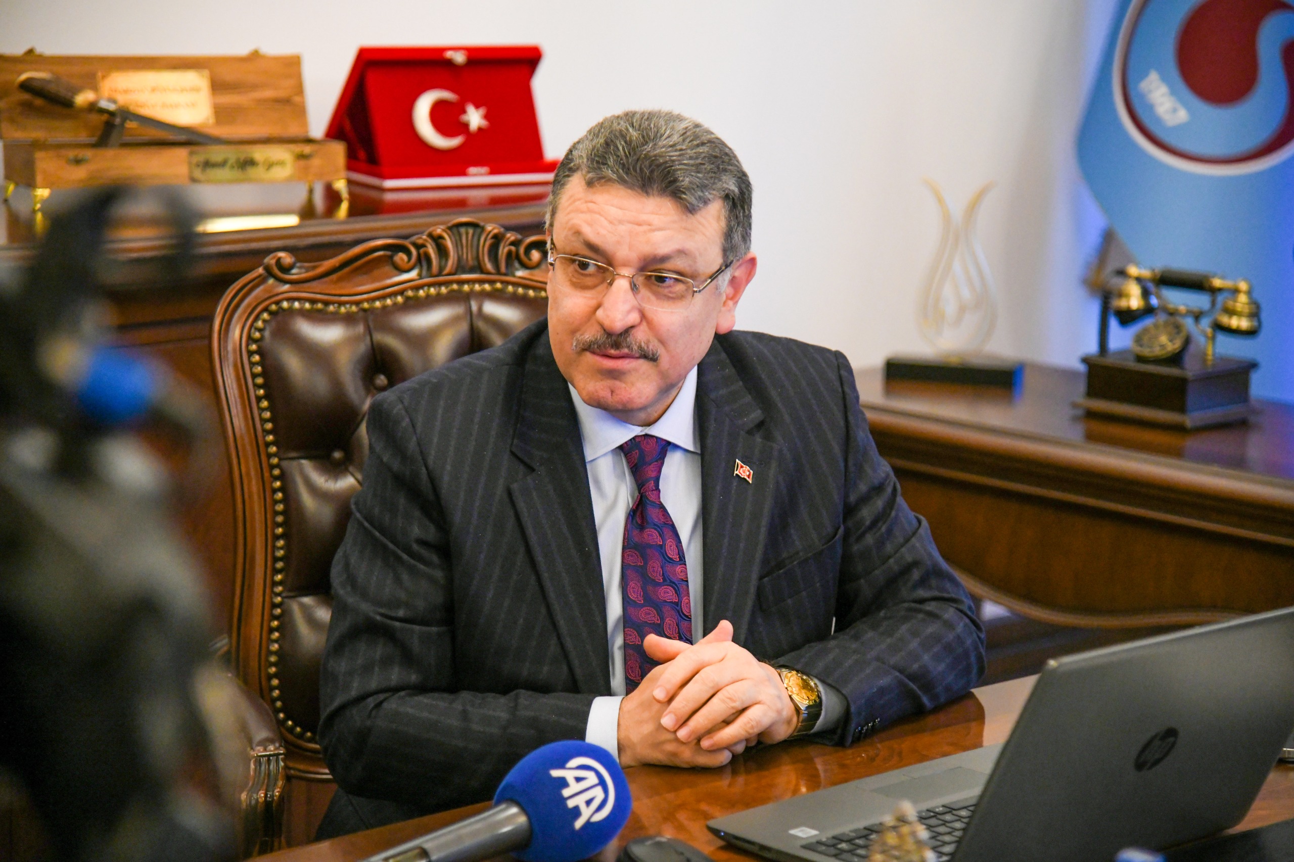 BA�KAN GEN�, ANADOLU AJANSI�NIN 106. YILINI KUTLADI