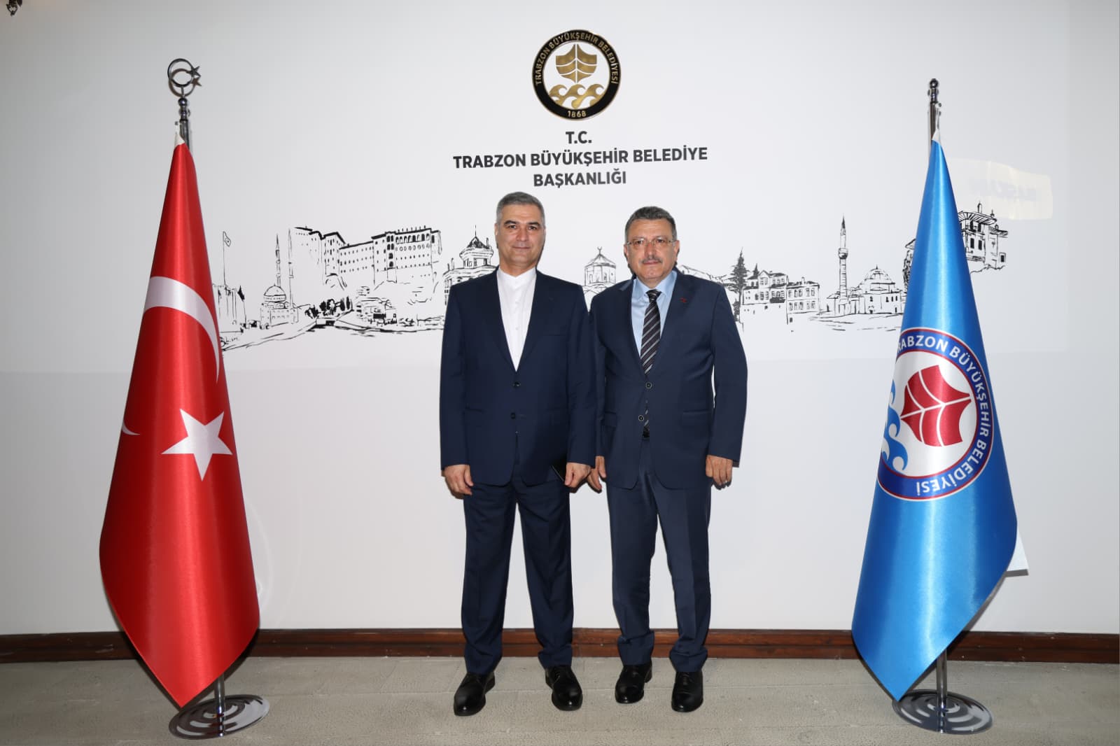 Başkan Genç, İran'ın yeni Trabzon Başkonsolosu Khosravi’yi ağırladı