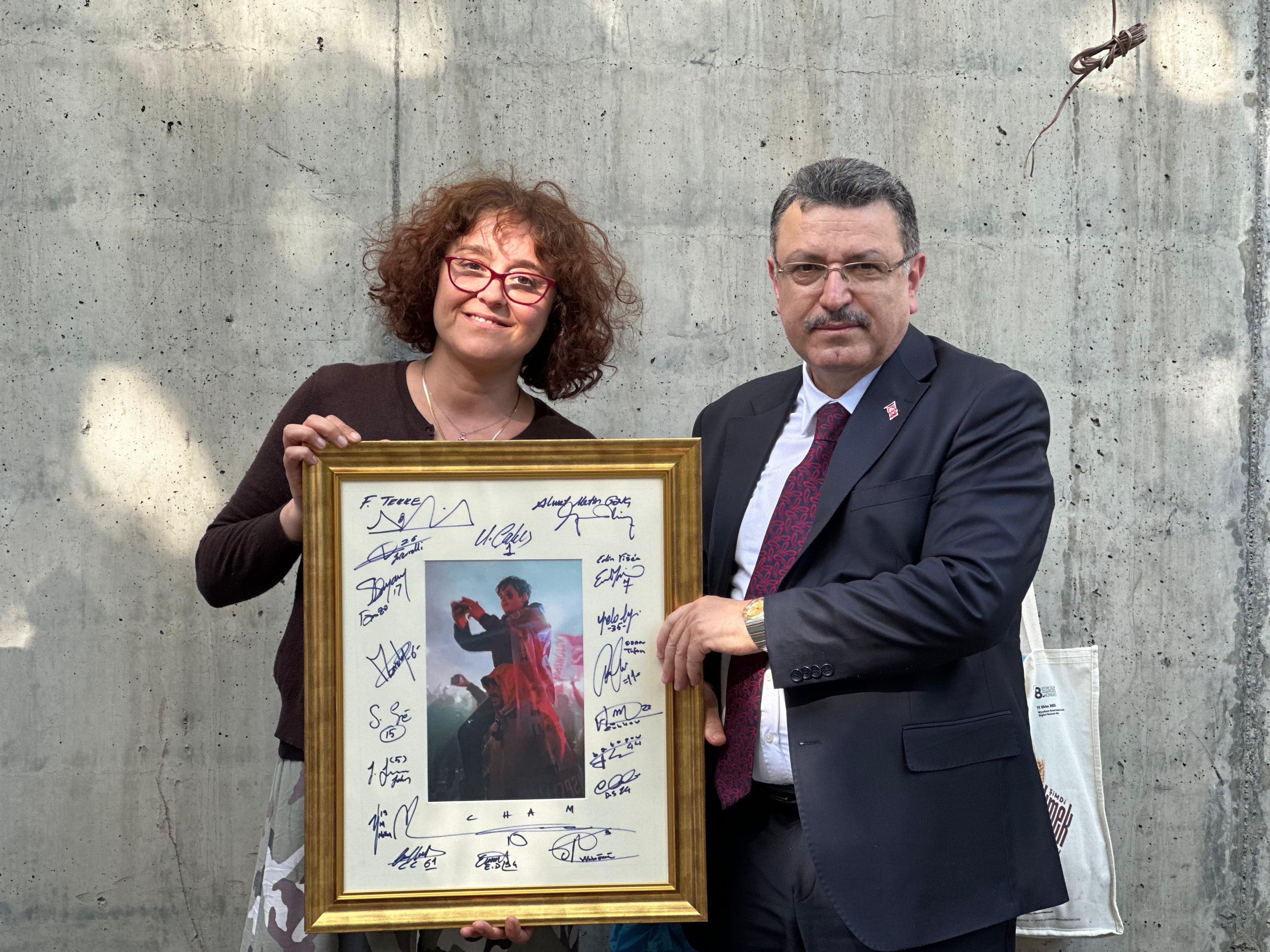 BAŞKAN GENÇ’TEN MATTİA AHMET MİNGUZZİ’NİN KABRİNE ZİYARET