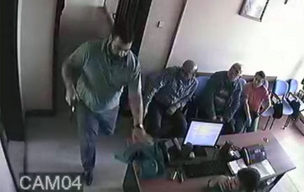 Başkan Kasımoğlu Böyle Vuruldu