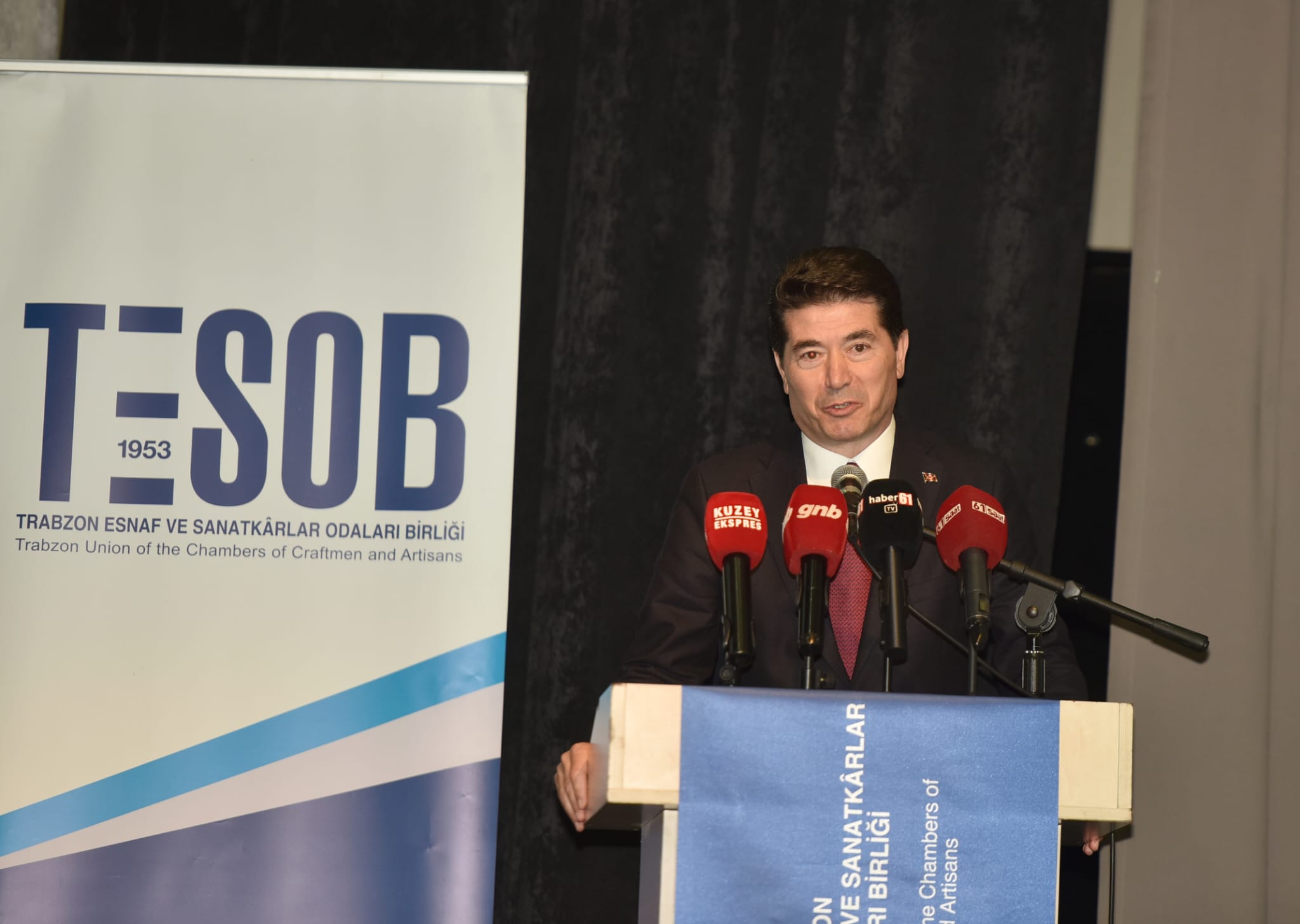 BA�KAN KAYA, TESOB GENEL KURULUNA KATILDI
