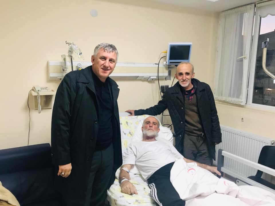 Başkan Sarıalioğlu'ndan Hasta Ziyaretleri