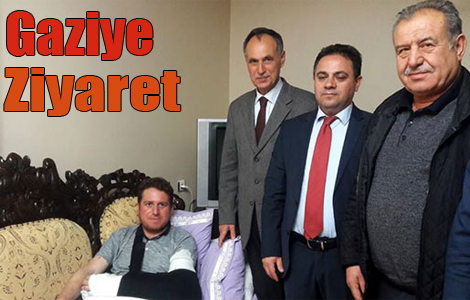 BAKAN TRKMEN GAZMZ ZYARET ETT
