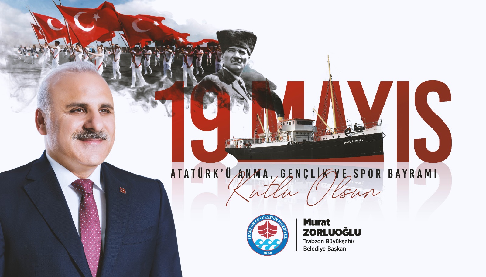 BAKAN ZORLUOLU'NDAN 19 MAYIS MESAJI