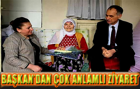 BAKAN'DAN ANLAMLI ZYARET.