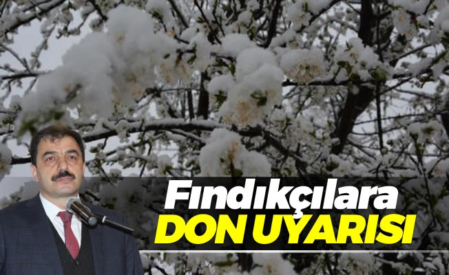 Bakan'dan Fndklara don uyars
