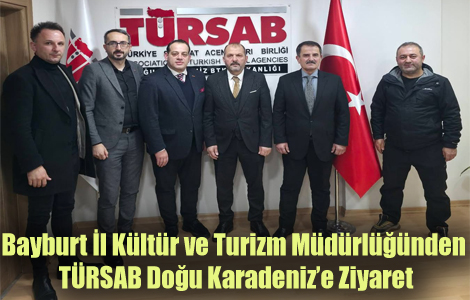 Bayburt �l K�lt�r ve Turizm M�d�rl���nden T�RSAB Do�u Karadeniz�e Ziyaret

