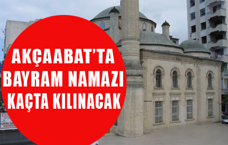 Bayram Namaz Saat Kata Klnacak?


