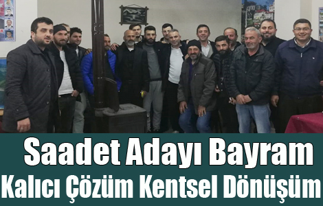 Bayram:Kalıcı Çözüm Kentsel Dönüşüm