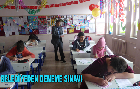 BELEDYEDEN DENEME SINAVI
