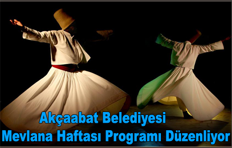 Belediyeden Mevlana Haftas Program
