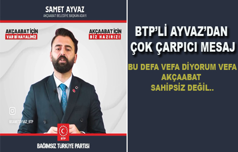 BTPL AYVAZDAN OK ARPICI MESAJ