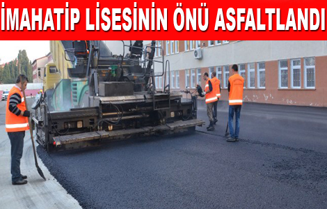Büyükşehir Belediyesi Akçaabat'ta Asfaltlama Yaptı.