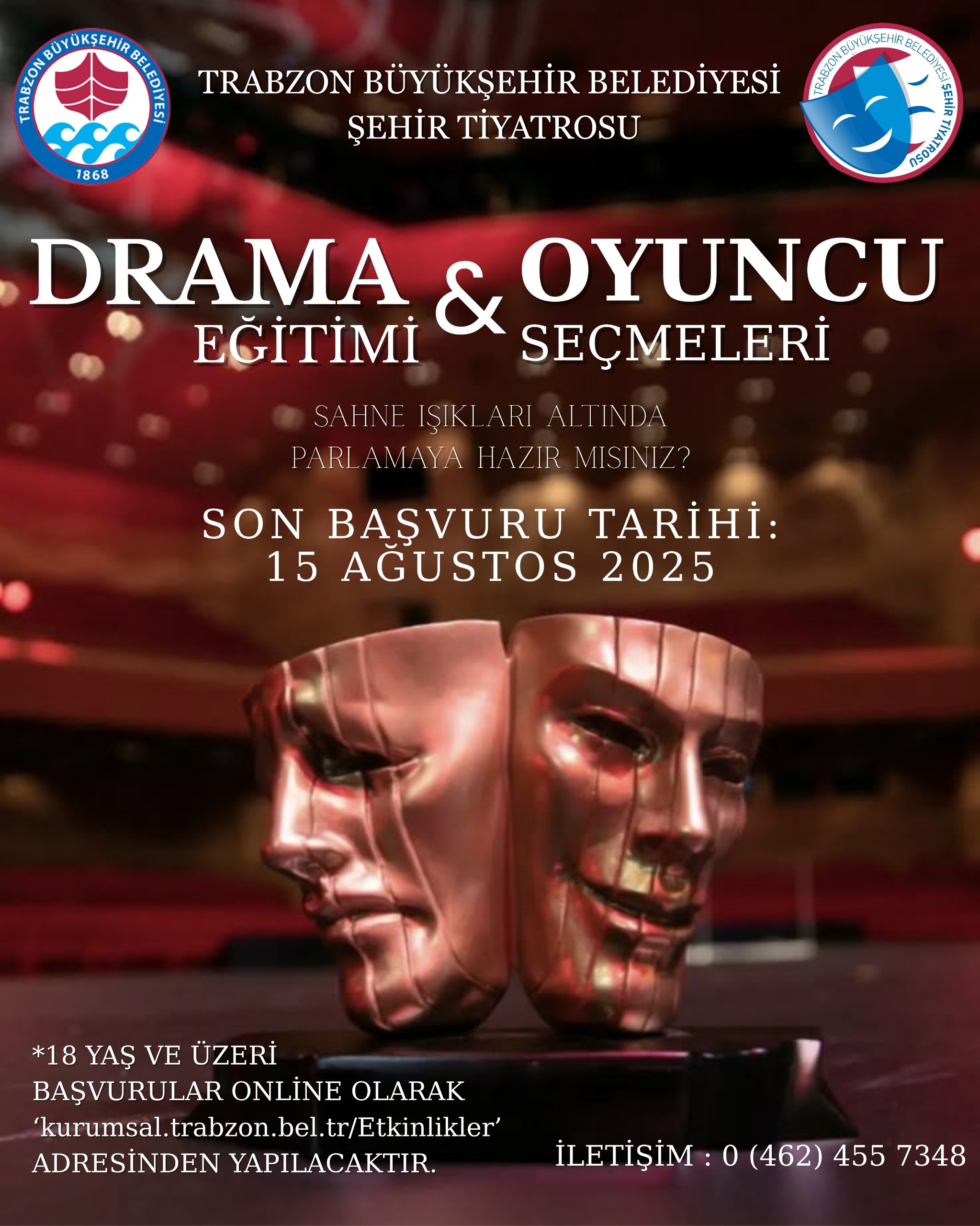 B�Y�K�EH�R BELED�YES� �EH�R T�YATROSU YEN� YETENEKLER ARIYOR
