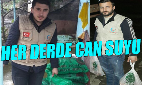 Can Suyu Yardmlarn Srdryor.