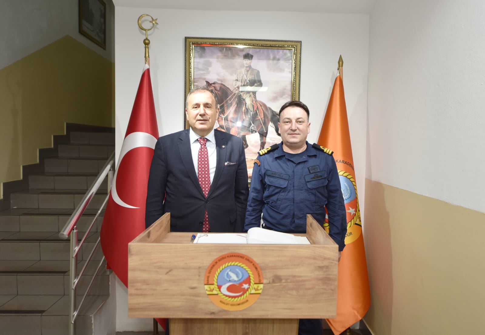 �elebi'den Sahil G�venlik'e ziyaret