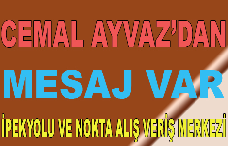 Cemal Ayvaz Mesaj Yaynlad
