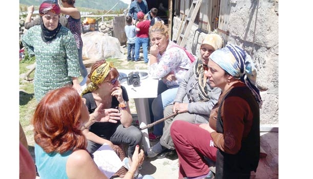 Cenazeye alnmaynca Yeil Yol eylemine gitti
