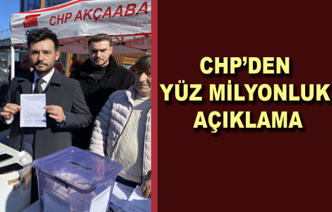 CHP AK�AABAT �L�E BA�KANLI�INDAN BASIN A�IKLAMASI. 