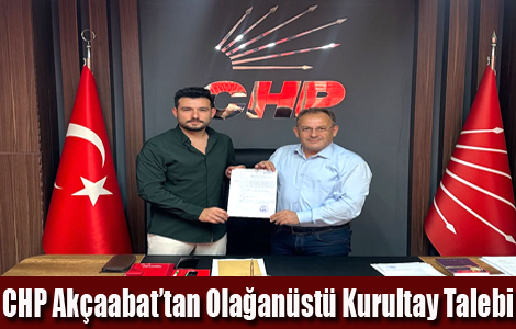 CHP Akçaabat’tan Olağanüstü Kurultay Talebi