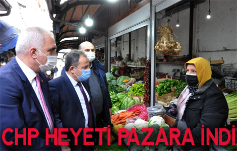 CHP HEYET ESNAF ZYARETNDE