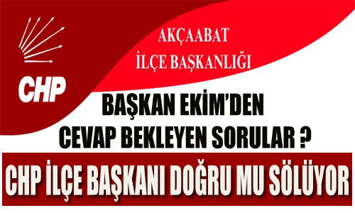 CHP LE BAKANI BR KEZ DAHA UYARDI