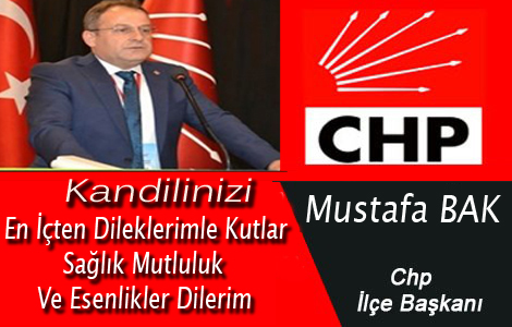 CHP LE BAKANI MESAJ YAYINLADI