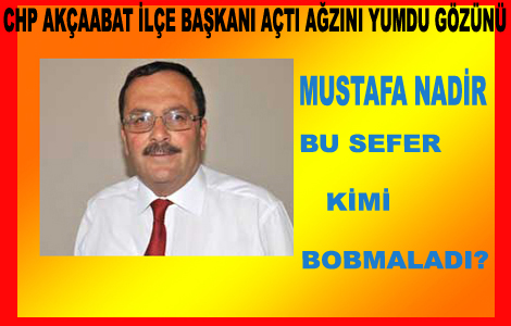 CHP le Bakanndan Basn Aklamas.
