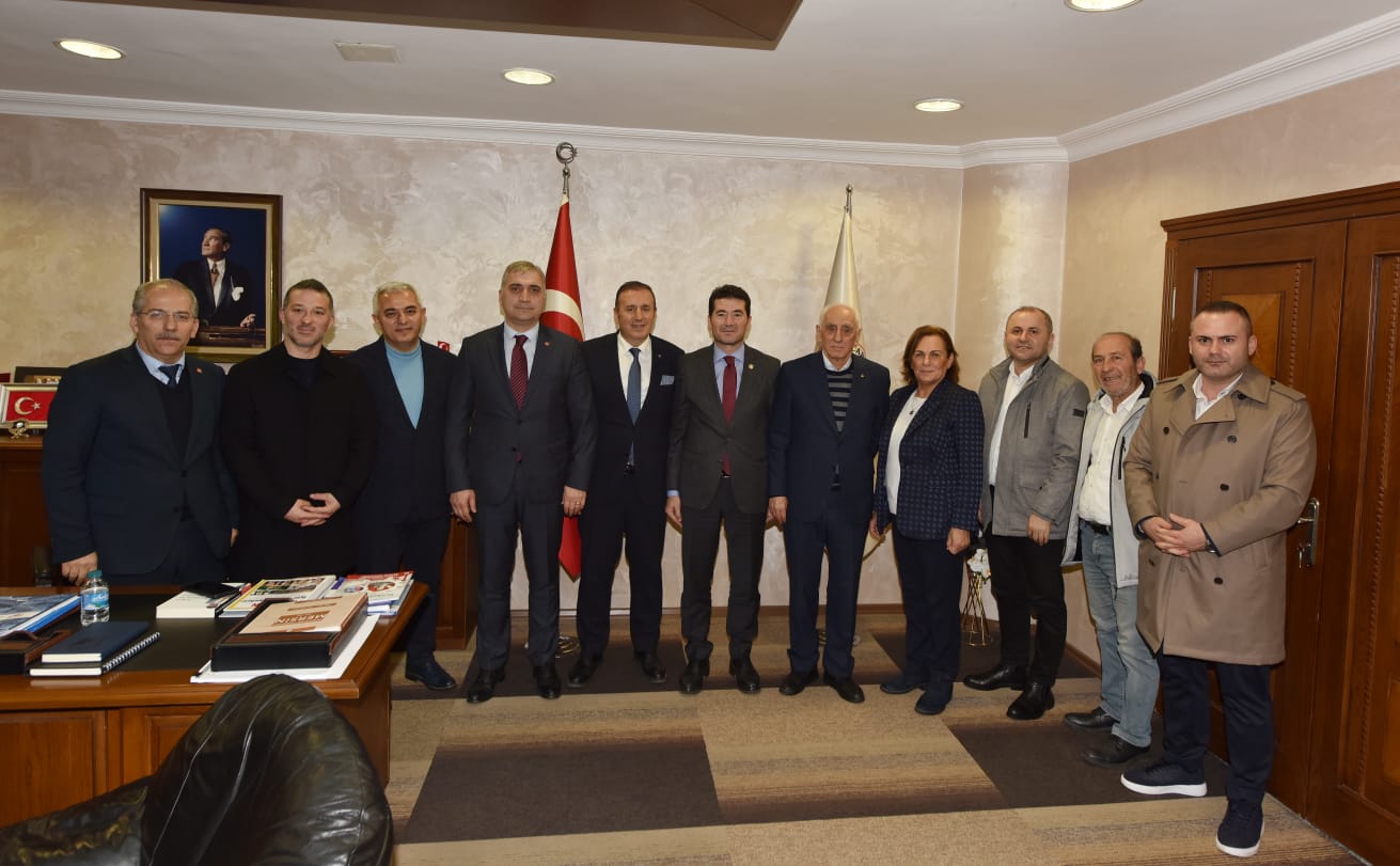 CHP Ortahisar Belediye Bakan aday Kaya'dan TTSO'ya ziyaret
